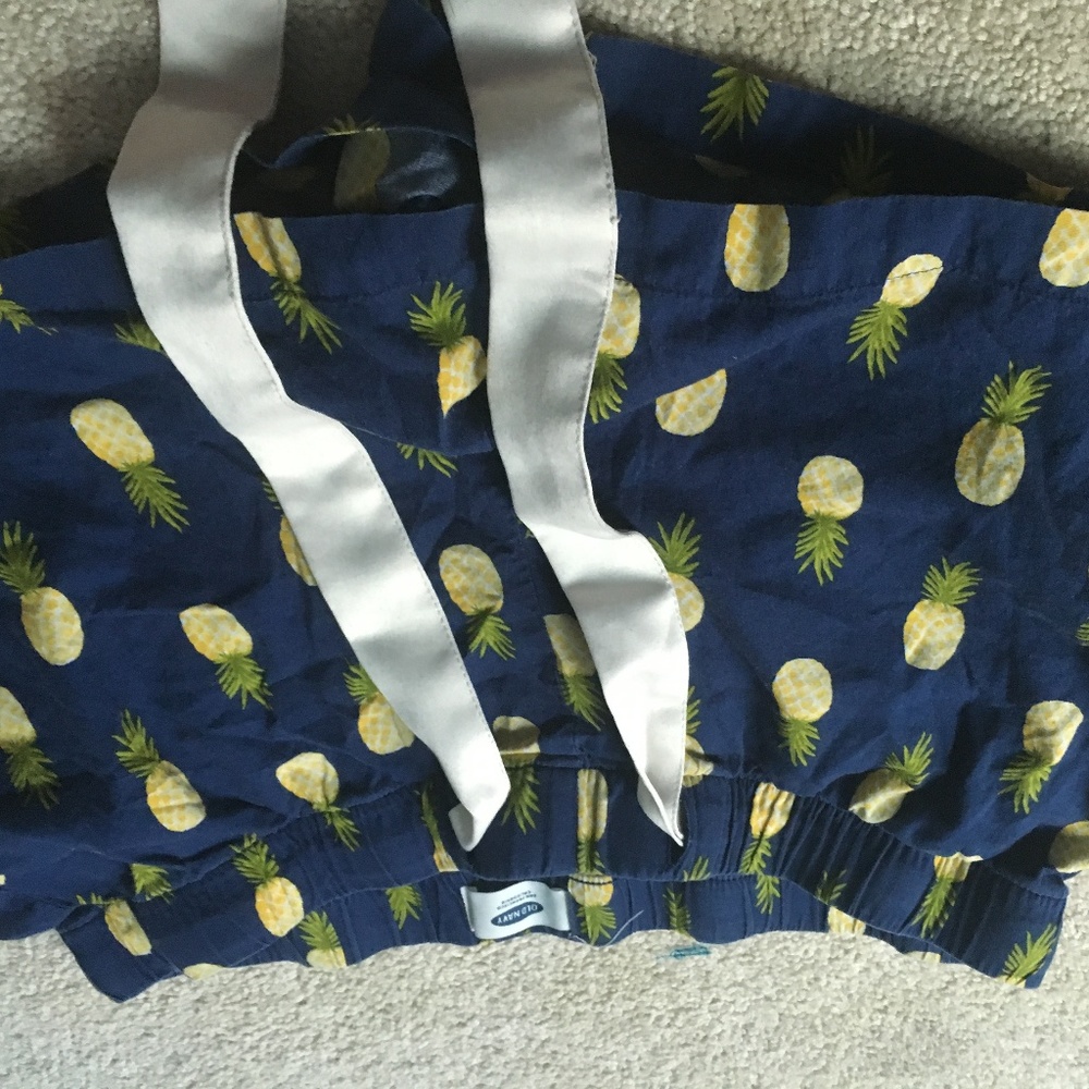 Pineapple summer shorts